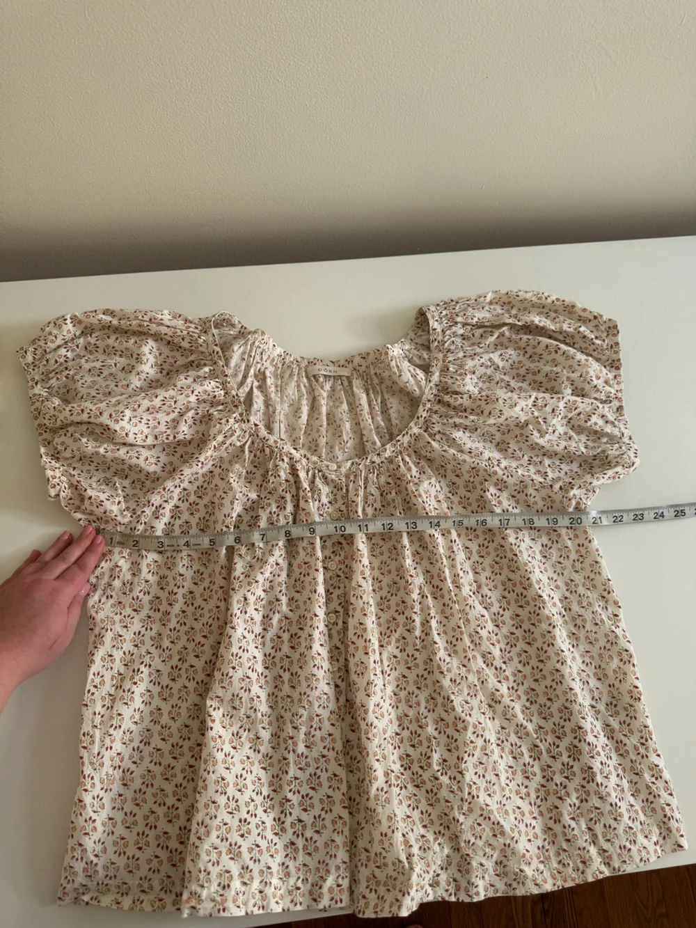 Doen Joyce Top Elderberry Floral